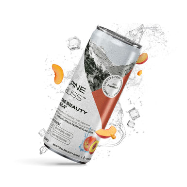 Alpine Bliss Pristine Beauty Drink. Collagen & Hyluronic Acid Energy Drink for better looking skin. Low calorie, low sugar, hydrating