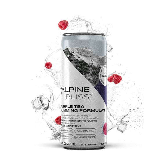 Buy Purple Tea Slimming Drink by Alpine bliss for hydration, energy and to boost metabolism.  Low carb and low sugar drink.