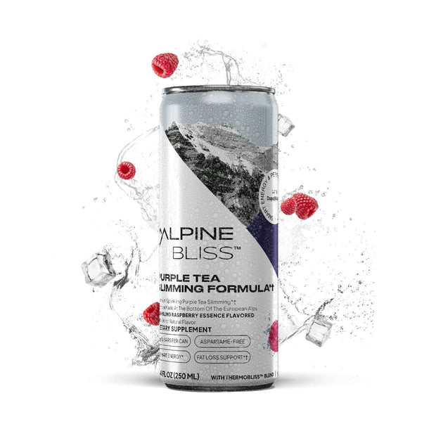 Buy Purple Tea Slimming Drink by Alpine bliss for hydration, energy and to boost metabolism.  Low carb and low sugar drink.